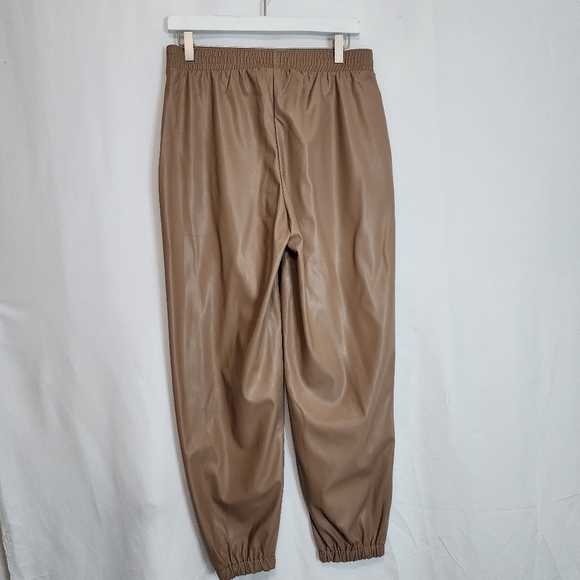 Cisono Faux Leather Pants Size Large - Picture 8 of 16